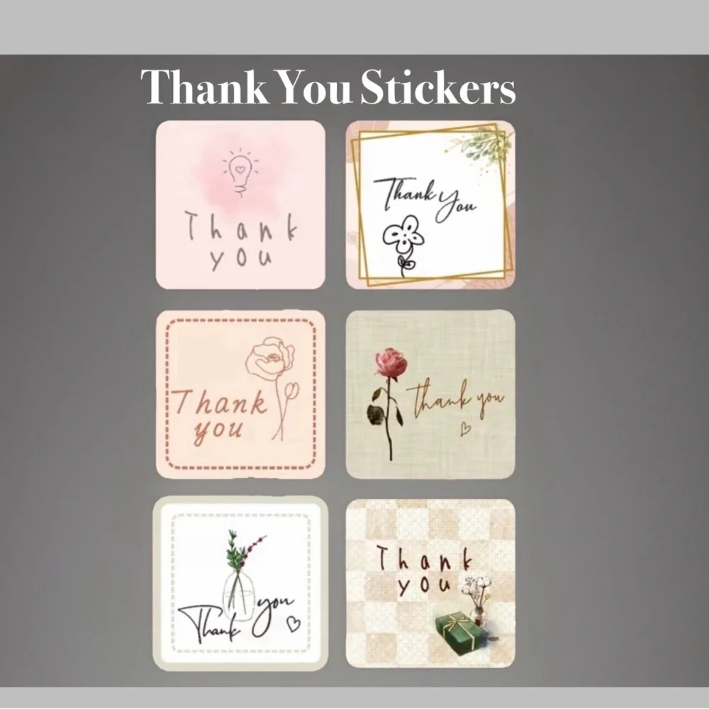 Thank You Stickers thank you
